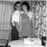 1964 Ed Collins with Dorothy McCann Collins wedding reception 9-19-64
